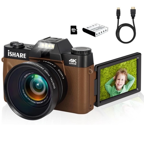 iShare 4K digital camera | 48mp fHD video | WiFi | 3” inch screen - Picture 9 of 9